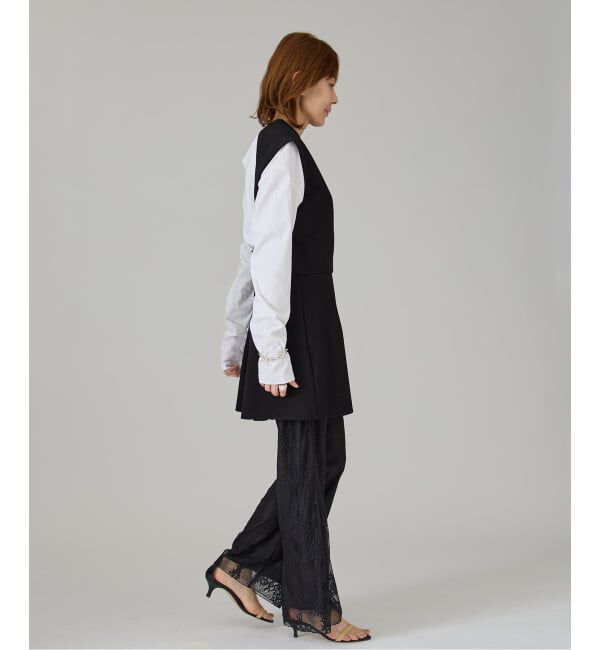 VERMEIL par iena「BOWTE バウト Viscose Punch ジャージトップス 261010008」|シャツ・ブラウス|