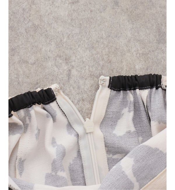 VERMEIL par iena「プリントマキシフレア」|スカート|