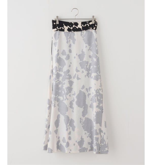 VERMEIL par iena「プリントマキシフレア」|スカート|