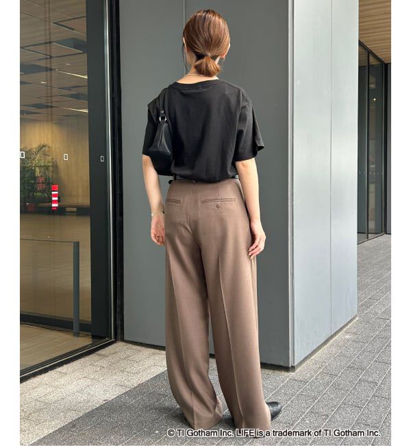 SLOBE IENA「《WEB限定/追加2予約》GOOD ROCK SPEED SLOBE別注 LIFE PC PHOTO TEE1」|Tシャツ・カットソー|