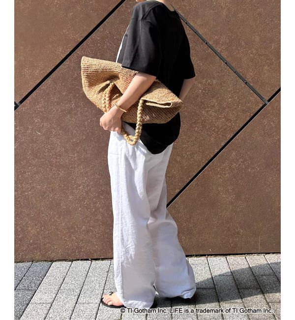 SLOBE IENA「《WEB限定/追加2予約》GOOD ROCK SPEED SLOBE別注 LIFE PC PHOTO TEE1」|Tシャツ・カットソー|