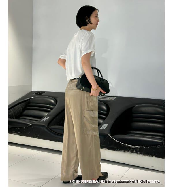 SLOBE IENA「《WEB限定/追加2予約》GOOD ROCK SPEED SLOBE別注 LIFE PC PHOTO TEE1」|Tシャツ・カットソー|