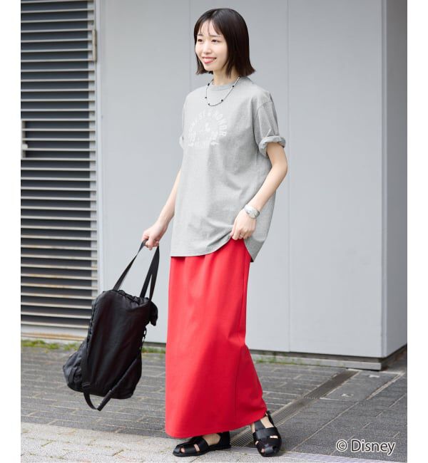 SLOBE IENA「《追加予約》Champion/チャンピオン SLOBE別注 /Mickey/Donald/ Tシャツ」|Tシャツ・カットソー|