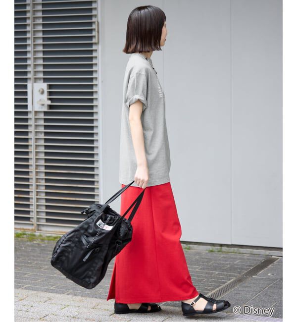 SLOBE IENA「《追加予約》Champion/チャンピオン SLOBE別注 /Mickey/Donald/ Tシャツ」|Tシャツ・カットソー|