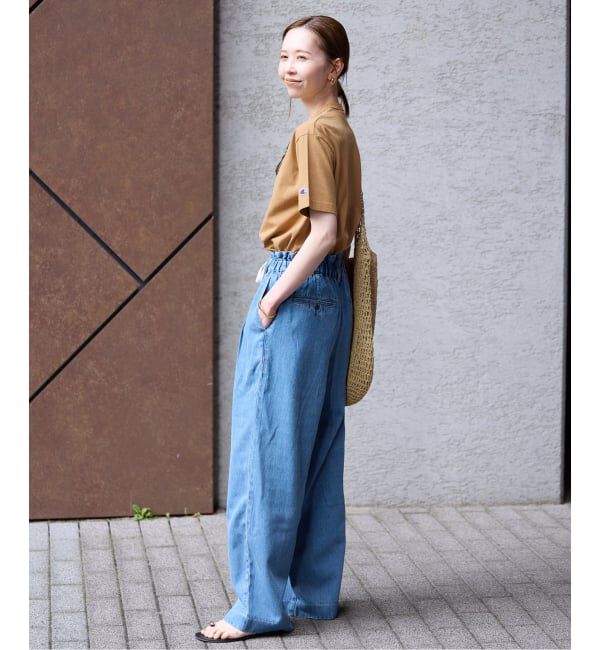 SLOBE IENA「《追加予約》Champion/チャンピオン SLOBE別注 /Mickey/Donald/ Tシャツ」|Tシャツ・カットソー|