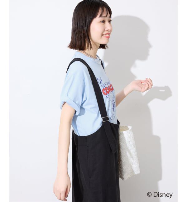 SLOBE IENA「《追加予約》Champion/チャンピオン SLOBE別注 /Mickey/Donald/ Tシャツ」|Tシャツ・カットソー|