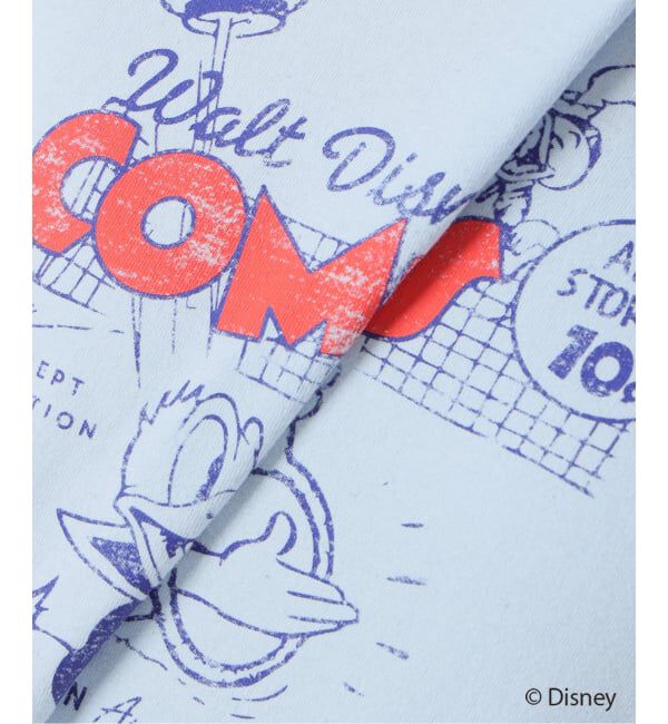 SLOBE IENA「《追加予約》Champion/チャンピオン SLOBE別注 /Mickey/Donald/ Tシャツ」|Tシャツ・カットソー|