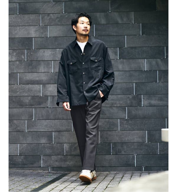 417 EDIFICE「GRAMICCI グラミチ 417別注 ツイルストレッチパンツ」|スラックス|