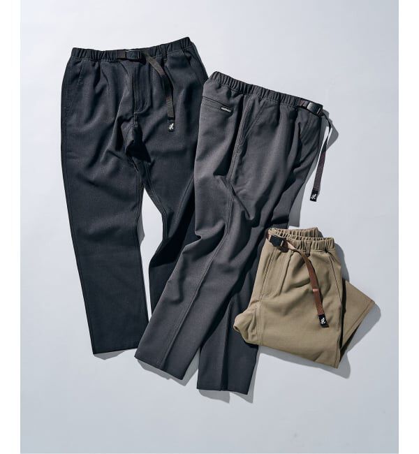 417 EDIFICE「GRAMICCI グラミチ 417別注 ツイルストレッチパンツ」|スラックス|