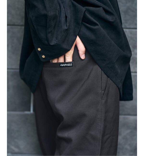 417 EDIFICE「GRAMICCI グラミチ 417別注 ツイルストレッチパンツ」|スラックス|
