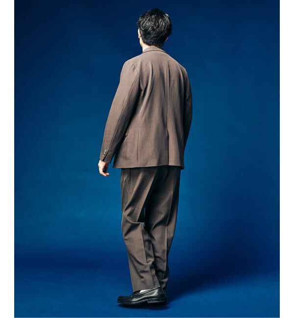 417 EDIFICE「&rdquo;4WAYストレッチ&rdquo; オーセンティック2タックパンツ」|スラックス|