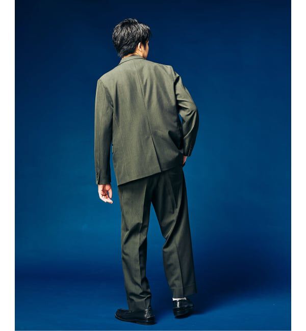 417 EDIFICE「&rdquo;4WAYストレッチ&rdquo; オーセンティック2タックパンツ」|スラックス|