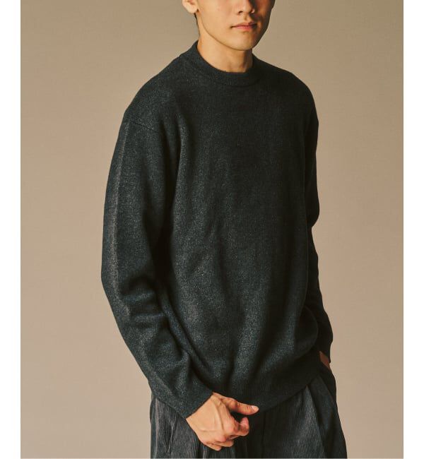 417 EDIFICE「コットンカシミヤ スムース クルーニット」|ニット・セーター|
