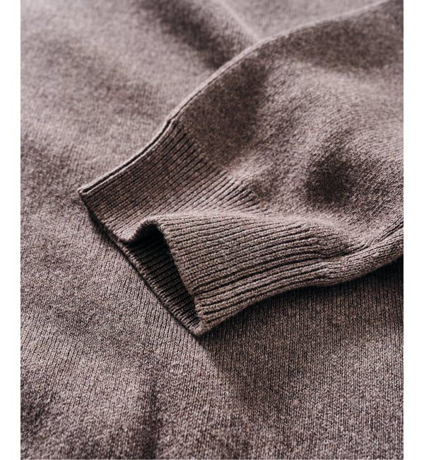 417 EDIFICE「コットンカシミヤ スムース クルーニット」|ニット・セーター|