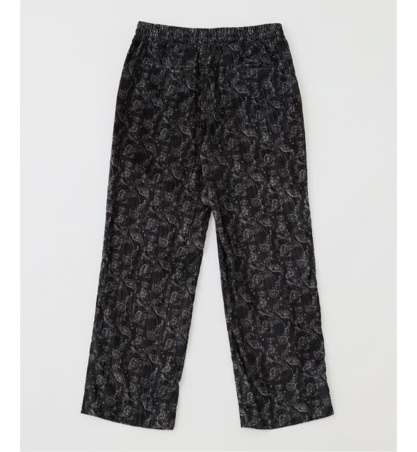 EDIFICE「COUTURE D&rsquo;ADAM (クチュール ド アダム) Paisley Velvet Dress Easy パンツ」|スラックス|