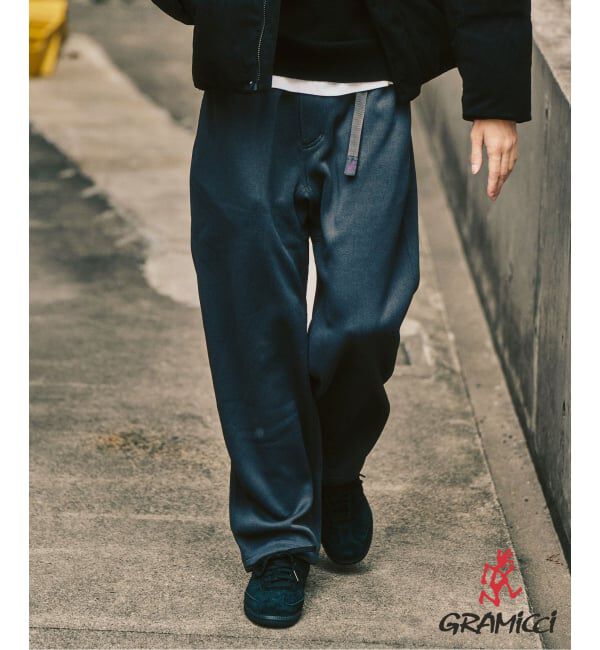 417 EDIFICE「GRAMICCI / グラミチ 417別注 ボンディング フリースパンツ」|その他|グレー