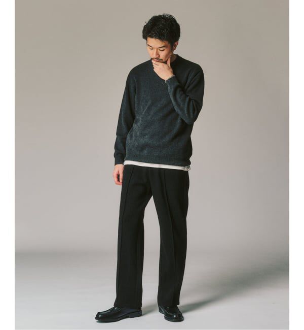 417 EDIFICE「ニットジャージーイージーパンツ」|スラックス|