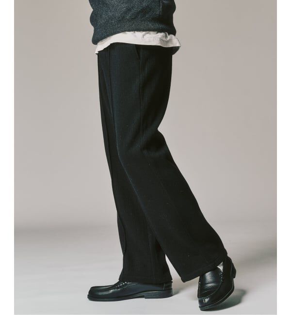 417 EDIFICE「ニットジャージーイージーパンツ」|スラックス|