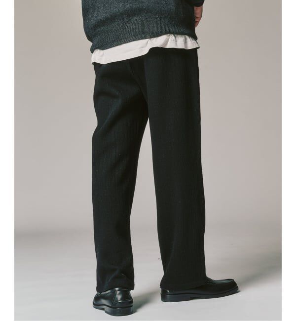 417 EDIFICE「ニットジャージーイージーパンツ」|スラックス|