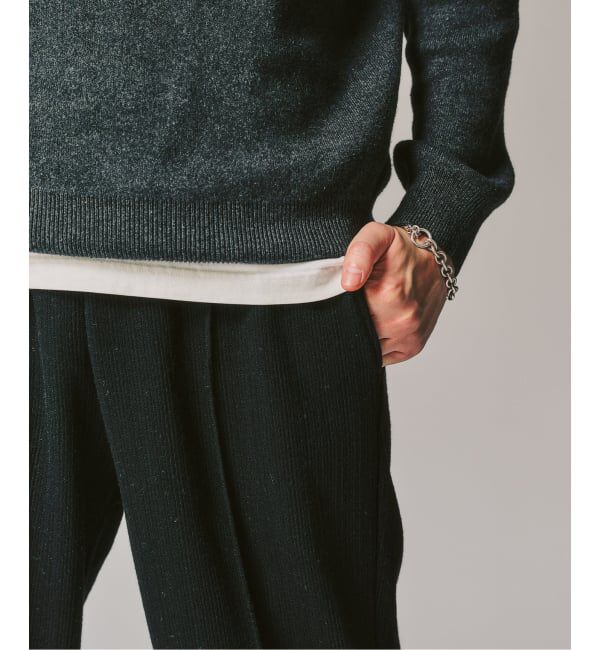 417 EDIFICE「ニットジャージーイージーパンツ」|スラックス|