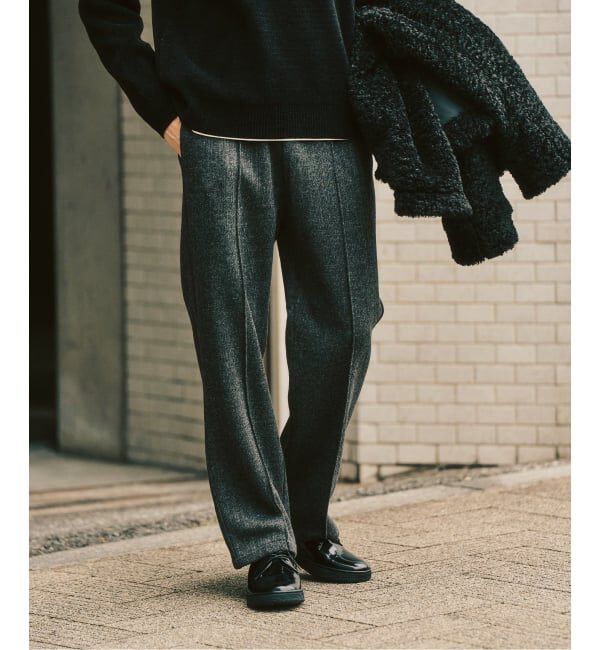 417 EDIFICE「ニットジャージーイージーパンツ」|スラックス|