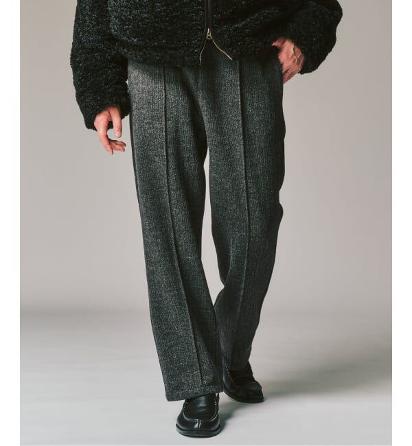 417 EDIFICE「ニットジャージーイージーパンツ」|スラックス|