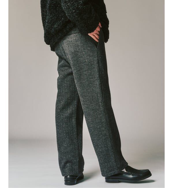 417 EDIFICE「ニットジャージーイージーパンツ」|スラックス|