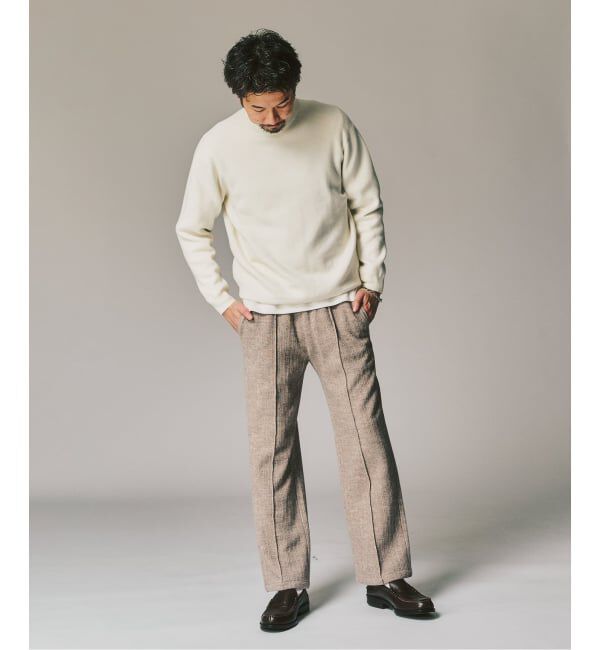 417 EDIFICE「ニットジャージーイージーパンツ」|スラックス|