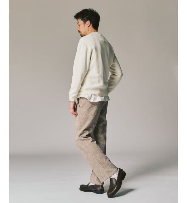417 EDIFICE「ニットジャージーイージーパンツ」|スラックス|