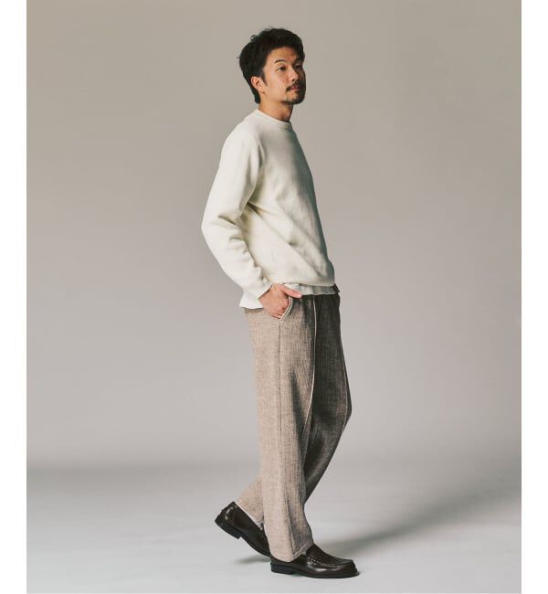 417 EDIFICE「ニットジャージーイージーパンツ」|スラックス|