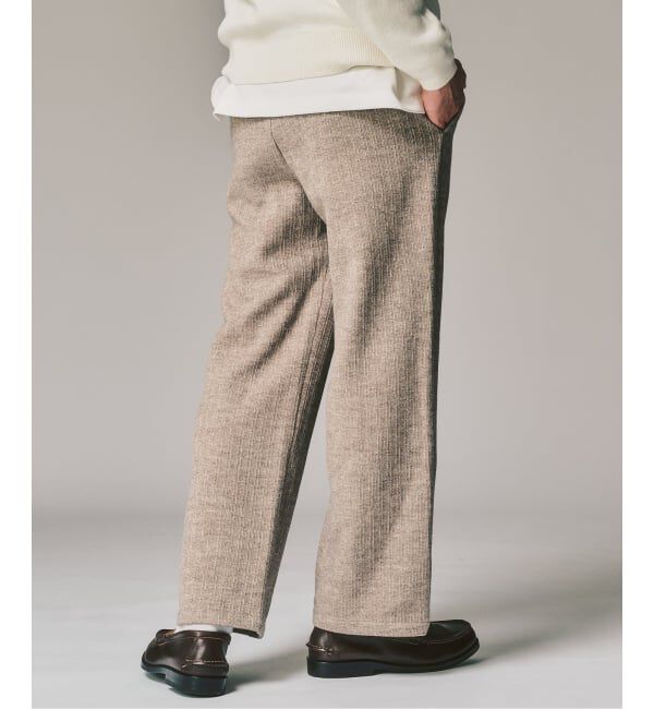 417 EDIFICE「ニットジャージーイージーパンツ」|スラックス|