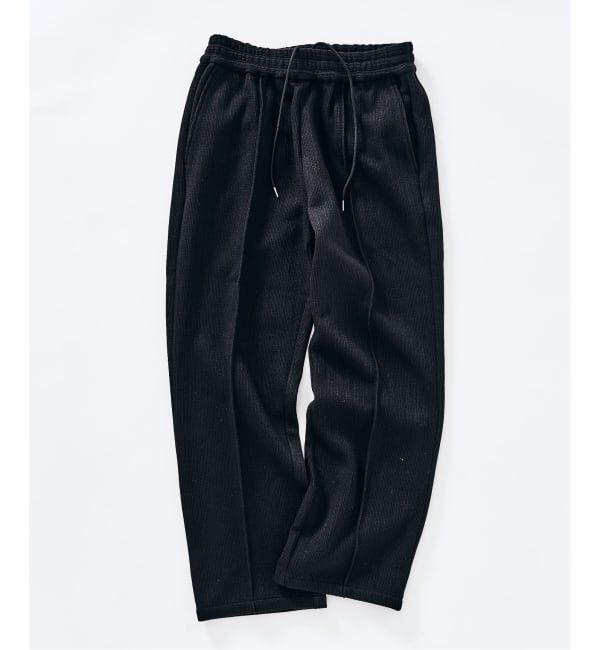 417 EDIFICE「ニットジャージーイージーパンツ」|スラックス|