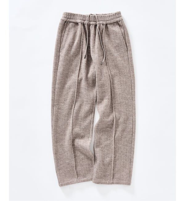 417 EDIFICE「ニットジャージーイージーパンツ」|スラックス|