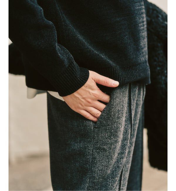 417 EDIFICE「ニットジャージーイージーパンツ」|スラックス|