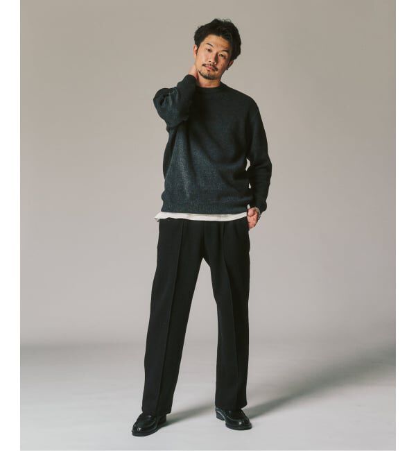 417 EDIFICE「ニットジャージーイージーパンツ」|スラックス|