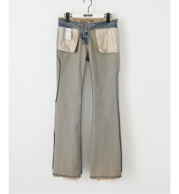 PULP「【Geek Office / ギークオフィス】s/e/o / エスイーオー FADED FLARED JEANS」|デニム|