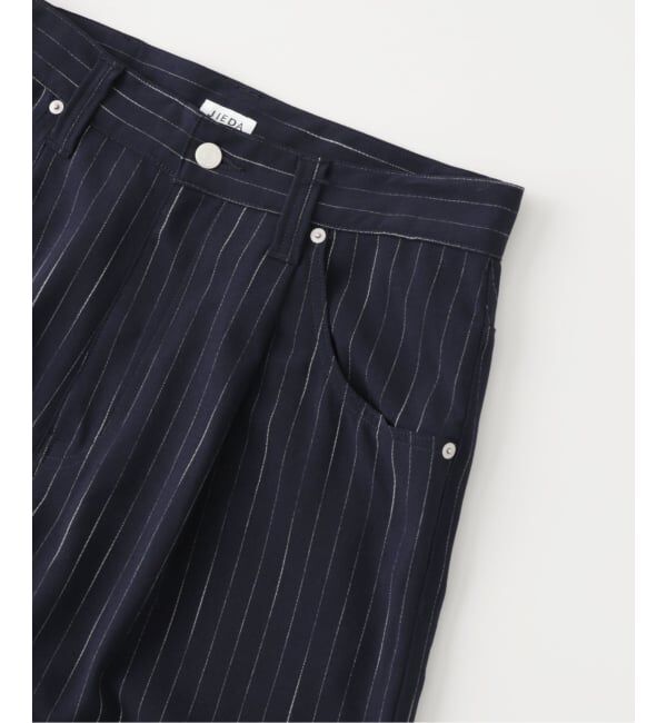 PULP「JIEDA / ジエダ STRIPE WIDE ONE TUCK PANTS」|スラックス|
