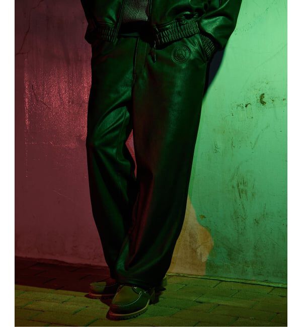 Paris Saint-Germain「【Paris Saint-Germain 】 JP PIPING PANT Synthetic Leather」|その他|ブラック