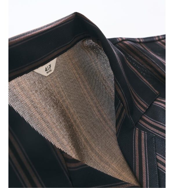 417 EDIFICE「【EVALET / エバレット】オープンカラーシャツ "セットアップ着用可能"」|シャツ・ブラウス|