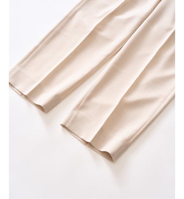 417 EDIFICE「【EVALET / エバレット】メッシュ 2タックパンツ "セットアップ着用可能"」|スラックス|