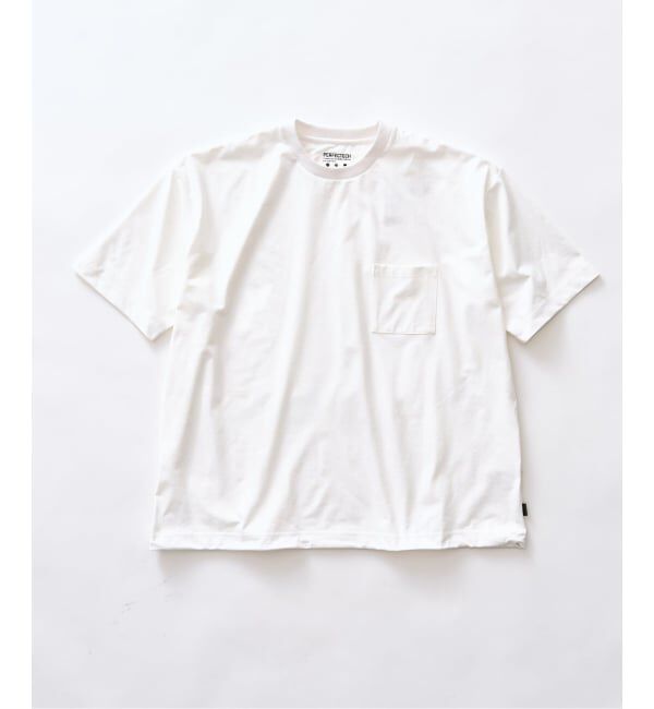 417 EDIFICE「PERFECTECH / パーフェクテック ショートスリーブT」|Tシャツ・カットソー|ホワイト
