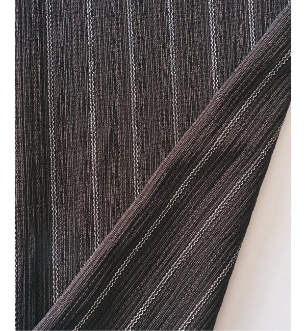 417 EDIFICE「ストライプ ジャージー トラックパンツ」|スラックス|