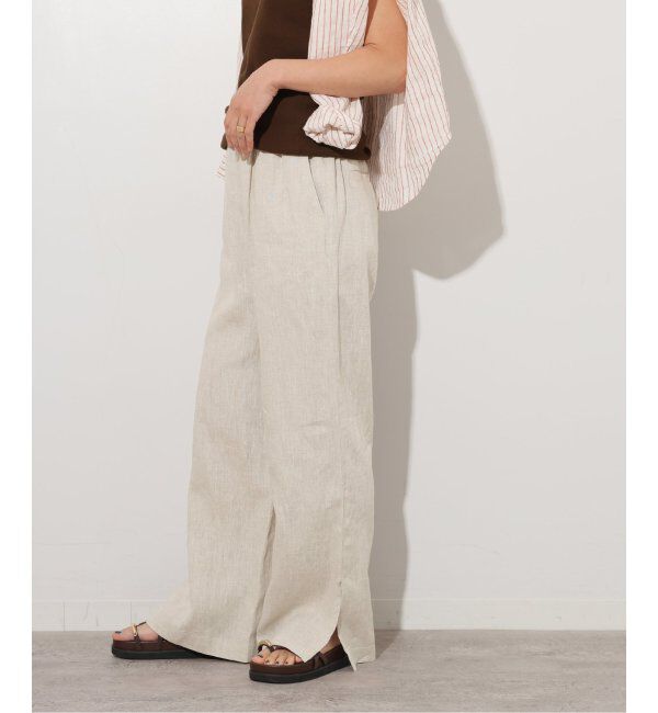 JOURNAL STANDARD relume「《追加2》麻スリットイージーパンツ」|その他|