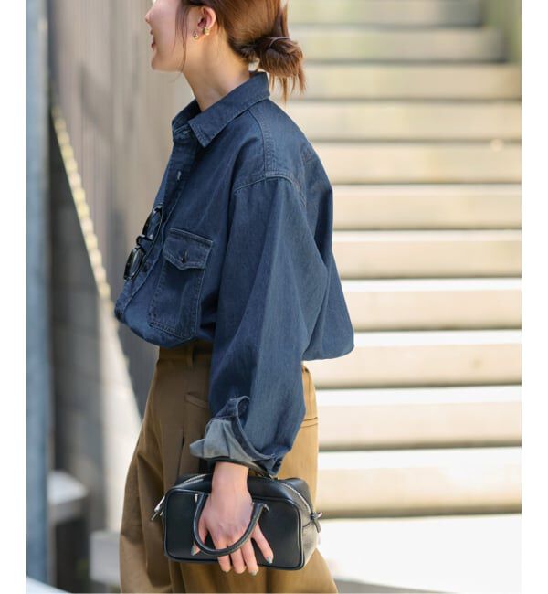 JOURNAL STANDARD relume「《追加2》9oz デニムワークシャツ」|シャツ・ブラウス|