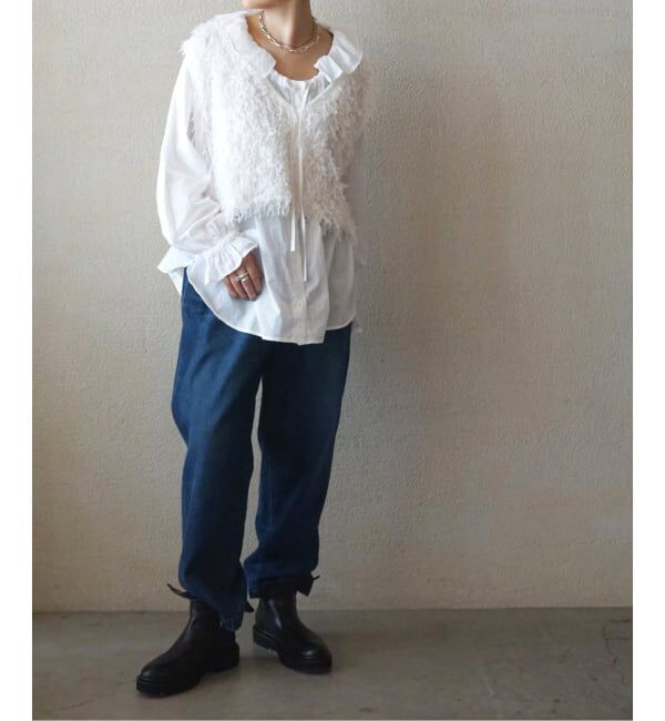 journal standard luxe「12OZデニム サルエルパンツ」|デニム|