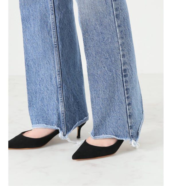 journal standard L'essage「《追加》【INSCRIRE /アンスクリア】002 Flare Denim：デニム」|デニム|