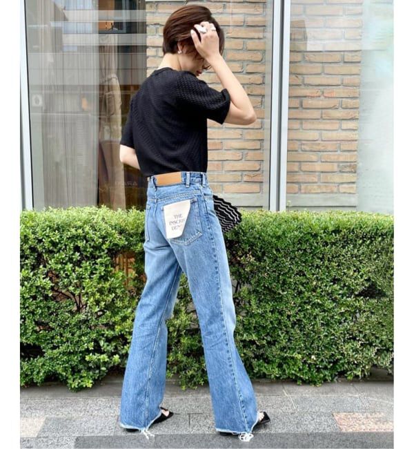 journal standard L'essage「《追加》【INSCRIRE /アンスクリア】002 Flare Denim：デニム」|デニム|