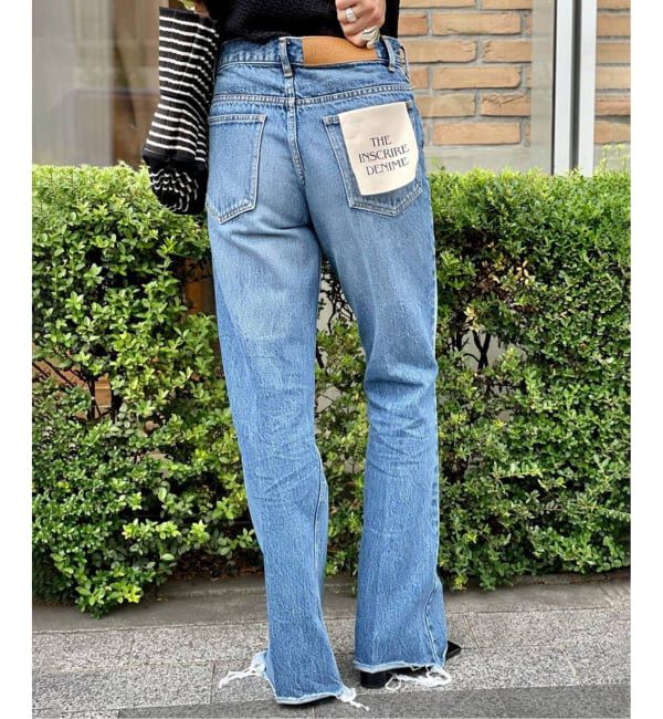 journal standard L'essage「《追加》【INSCRIRE /アンスクリア】002 Flare Denim：デニム」|デニム|