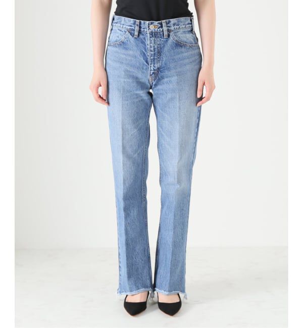 journal standard L'essage「《追加》【INSCRIRE /アンスクリア】002 Flare Denim：デニム」|デニム|