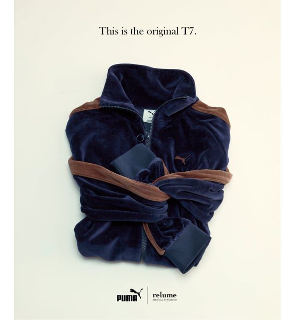 JOURNAL STANDARD relume「《WEB限定》PUMA / プーマ 別注 &rdquo;T7&rdquo; ベロア トラックジャケット」|その他|